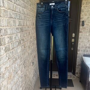 KanCan Signature Deep Blue Skinny Jeans Size 27 Buckle exclusive